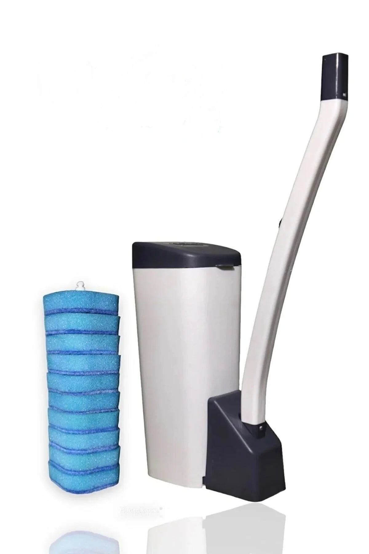 FlowPure Hijyenik Tuvalet Fırçası (+10 Adet Hediye Başlıklı)
