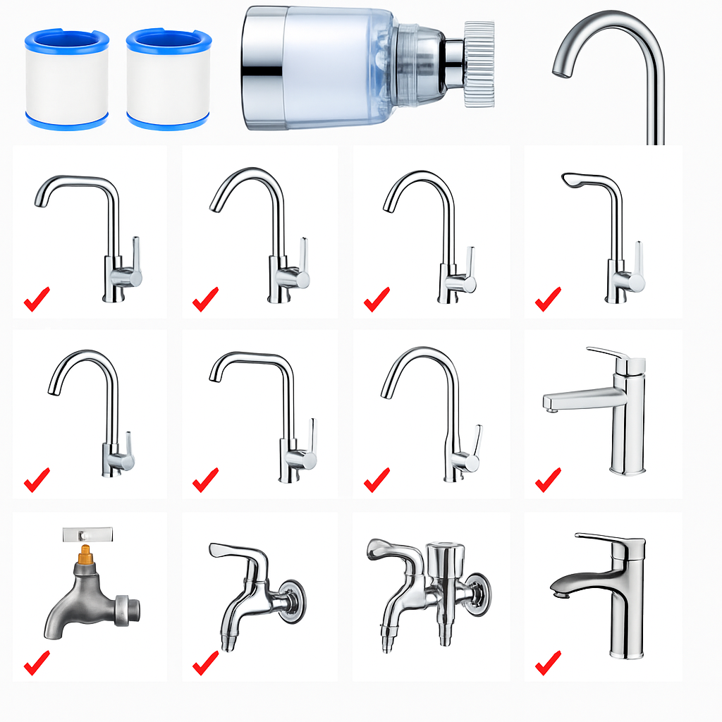 Flowpure Arıtıcı Musluk Başlığı